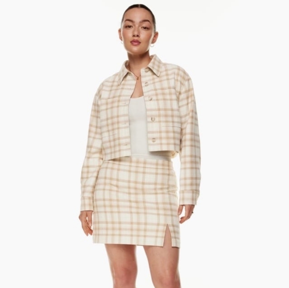 aritzia cropped jacket Wilfred